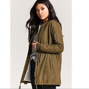 Long Bomber Jacket 💚